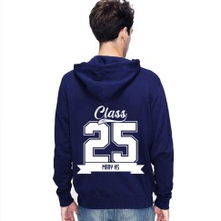 Class 25 Mary HS School Solid Style Farwell Graduation Design Stars & Stripes Hoodie